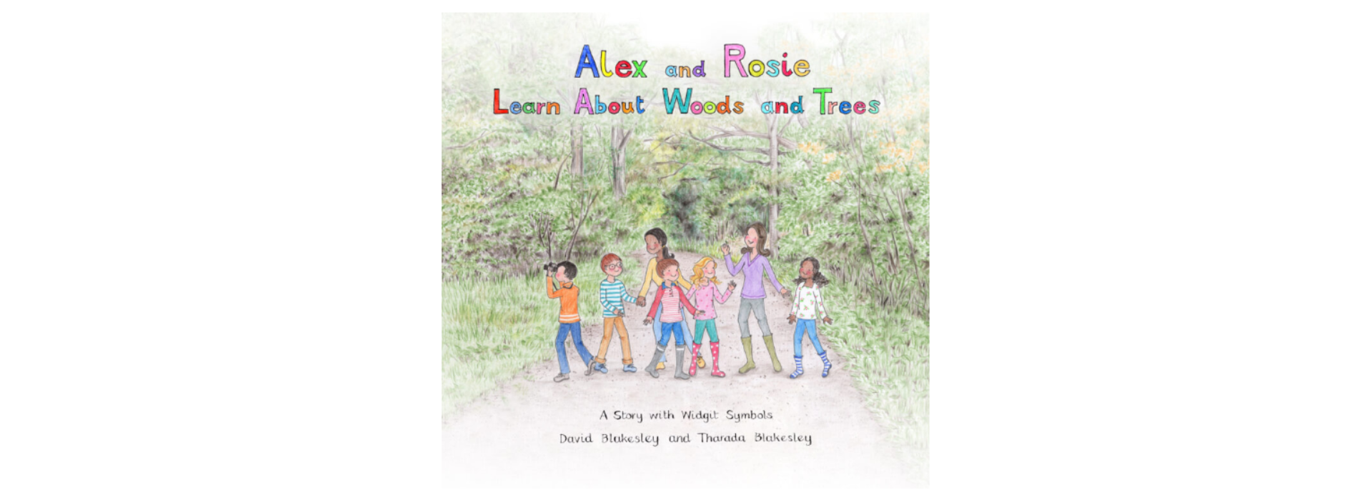 Alex and Rosie learn about woods and trees