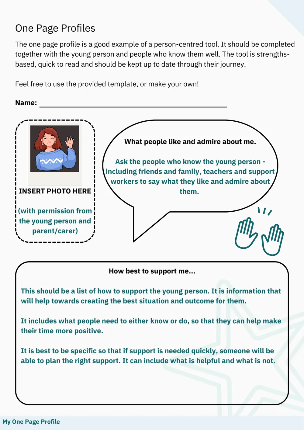 One page profiles - Suffolk SEND Local Offer one-page-profiles-suffolk-send-local-offer