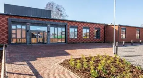 Newly built school