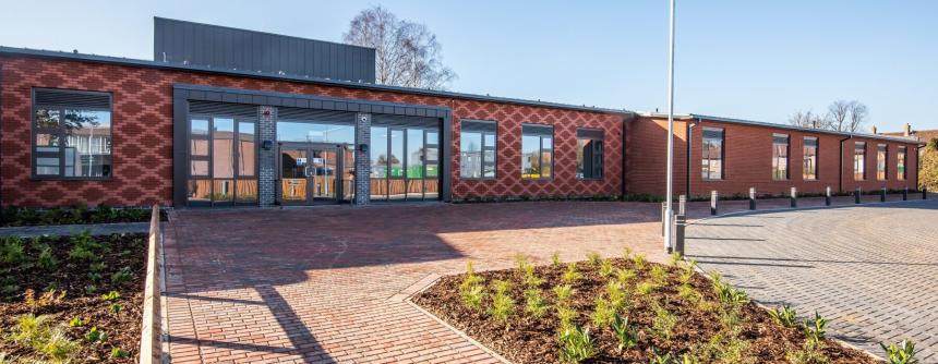 Newly built school