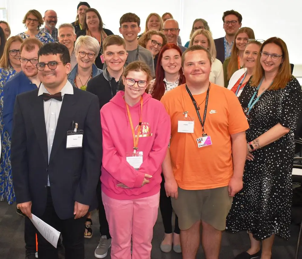 Students present to Suffolk County Council SEND leads