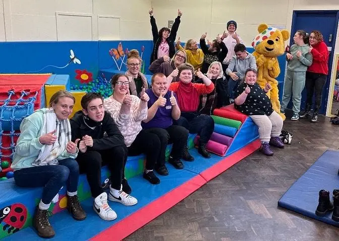 topcats with pudsey bear
