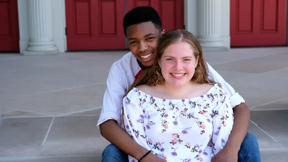 Young couple